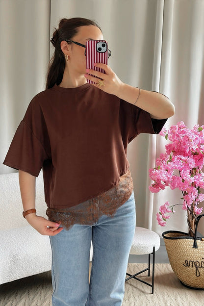 T-shirt TELLI marron