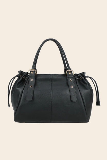 Sac STUD noir grainé synthétique