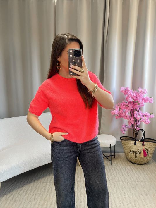 Pull MAËLYS corail