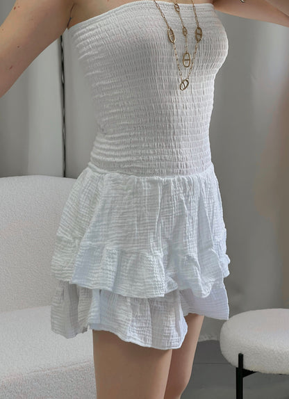Combi short VITA blanche