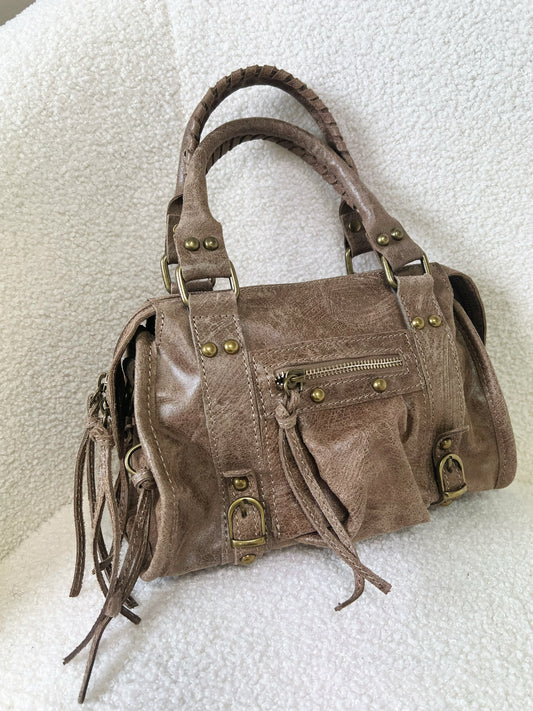 Sac PANAM taupe mat petit modèle