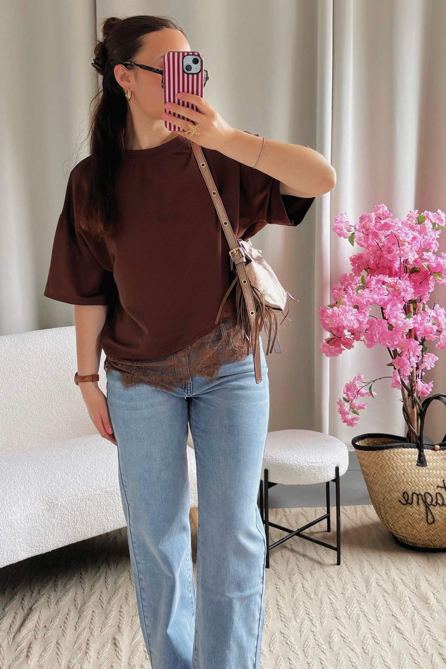 T-shirt TELLI marron