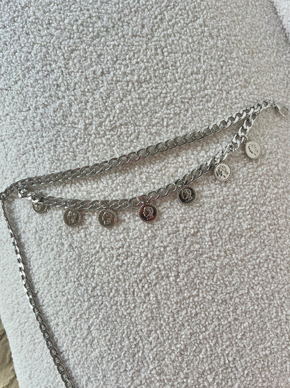 Ceinture chaîne pièces