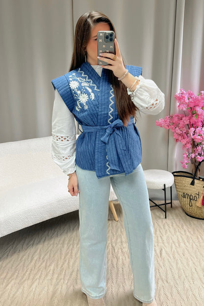 Veste AZURE bleu