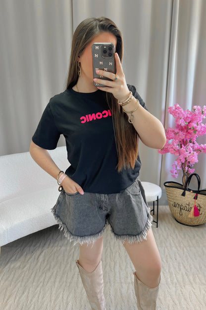 T-shirt ICONIC noir
