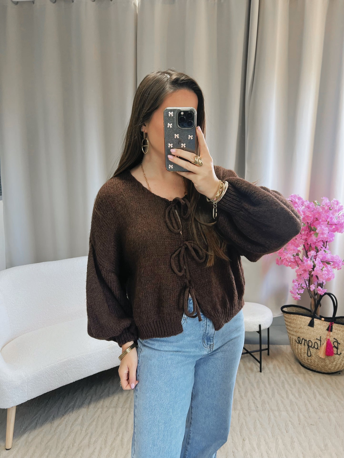 Pull EMMA chocolat