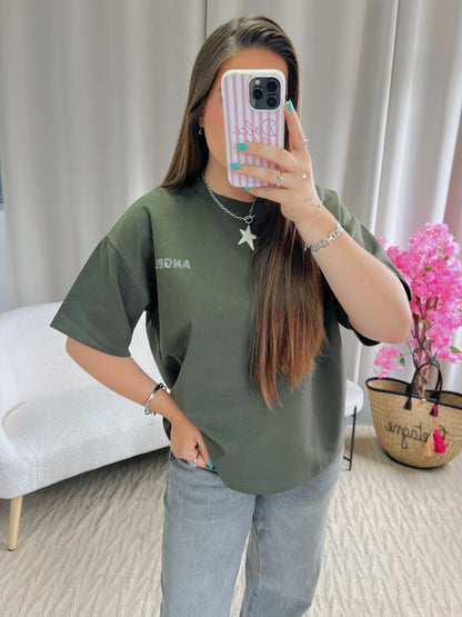 T-shirt ANGEL kaki