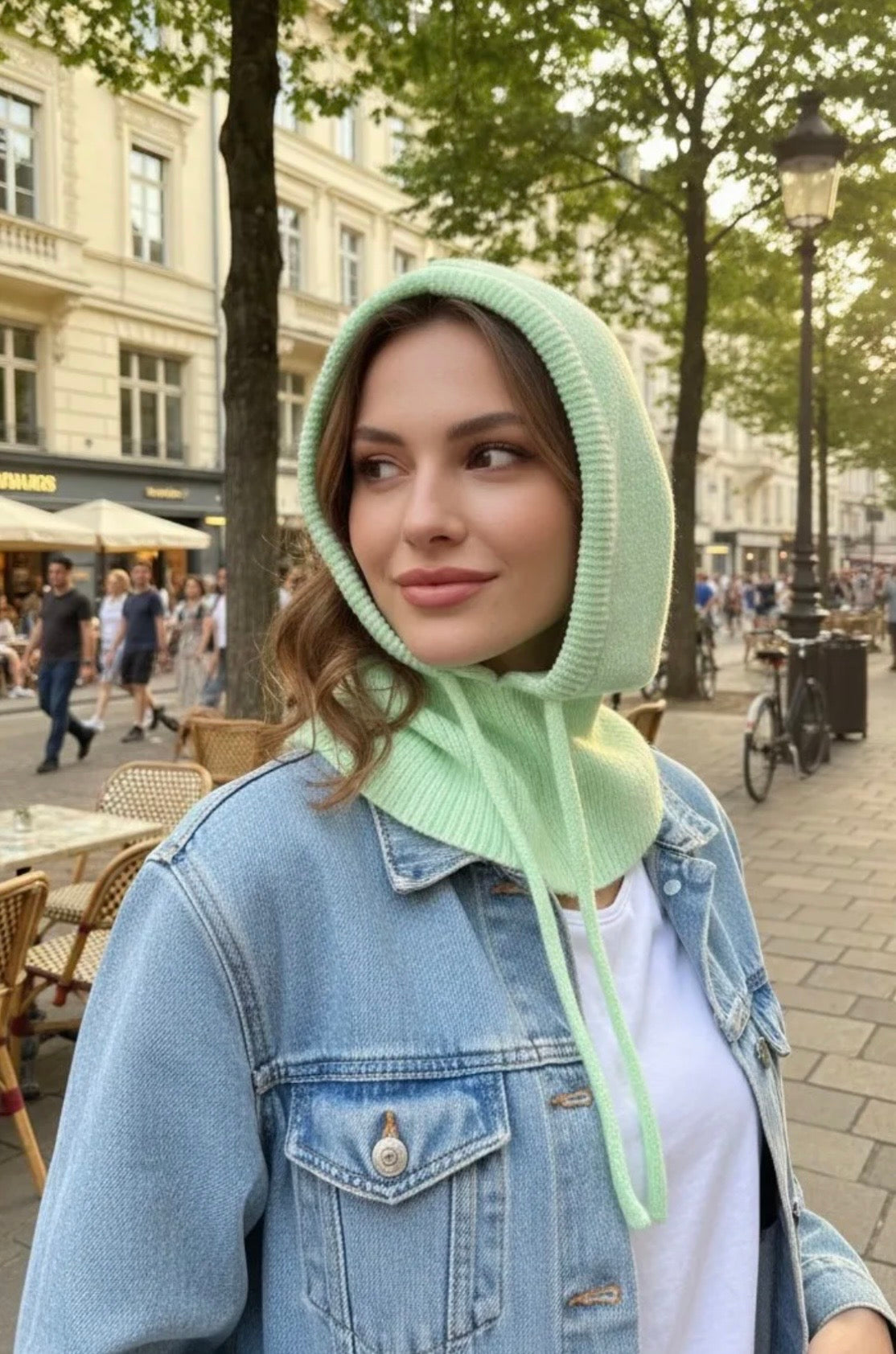 Cagoule ALICE vert clair