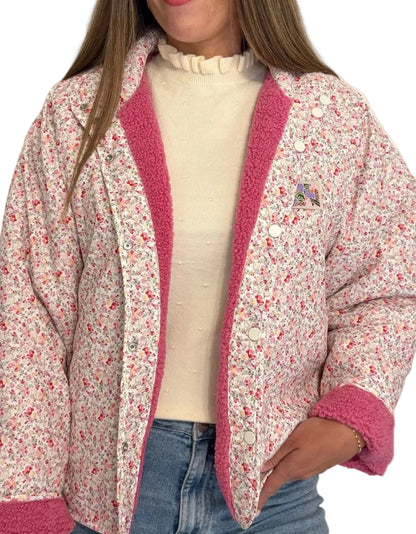Veste polaire BLOOM rose