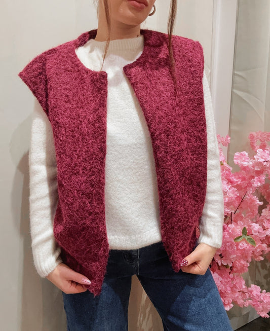 Veste ROMY bordeaux