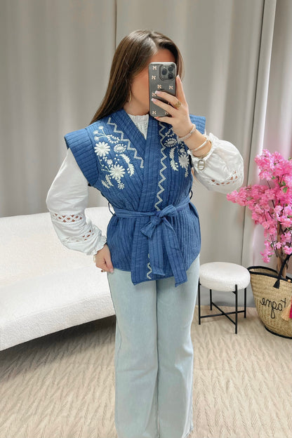 Veste AZURE bleu