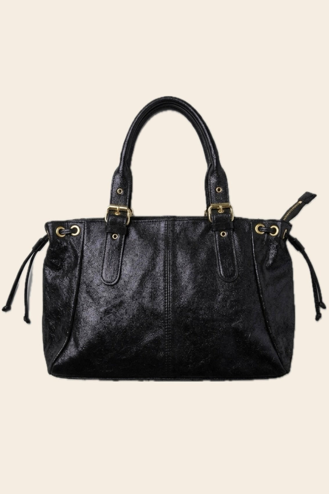 Sac GEREL noir irisé grand modèle