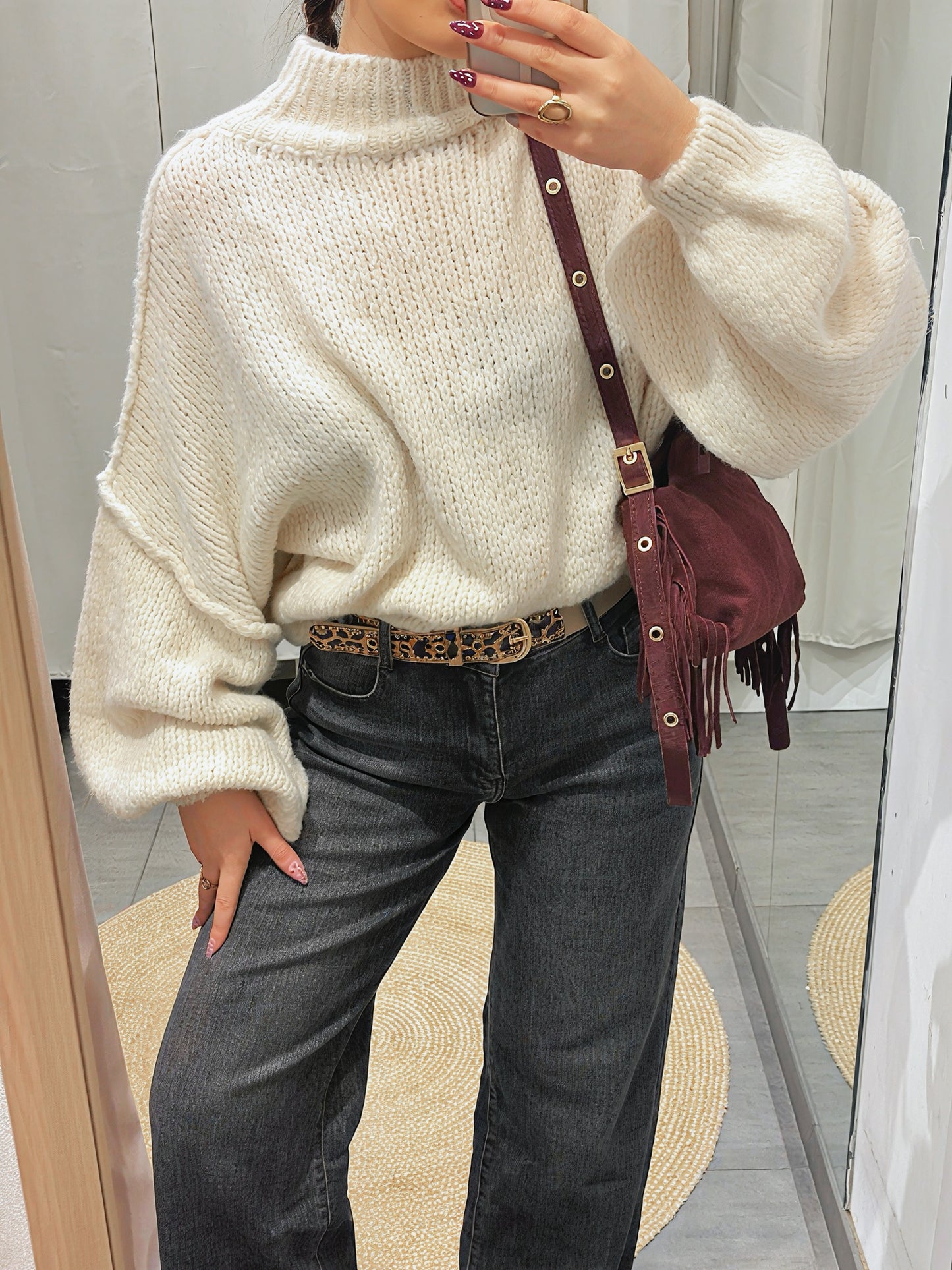 Sac MUSE bordeaux