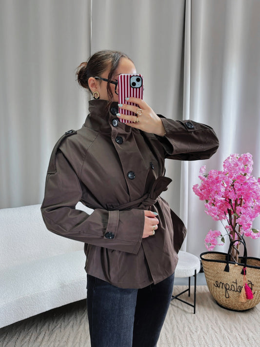 Trench JENNY marron