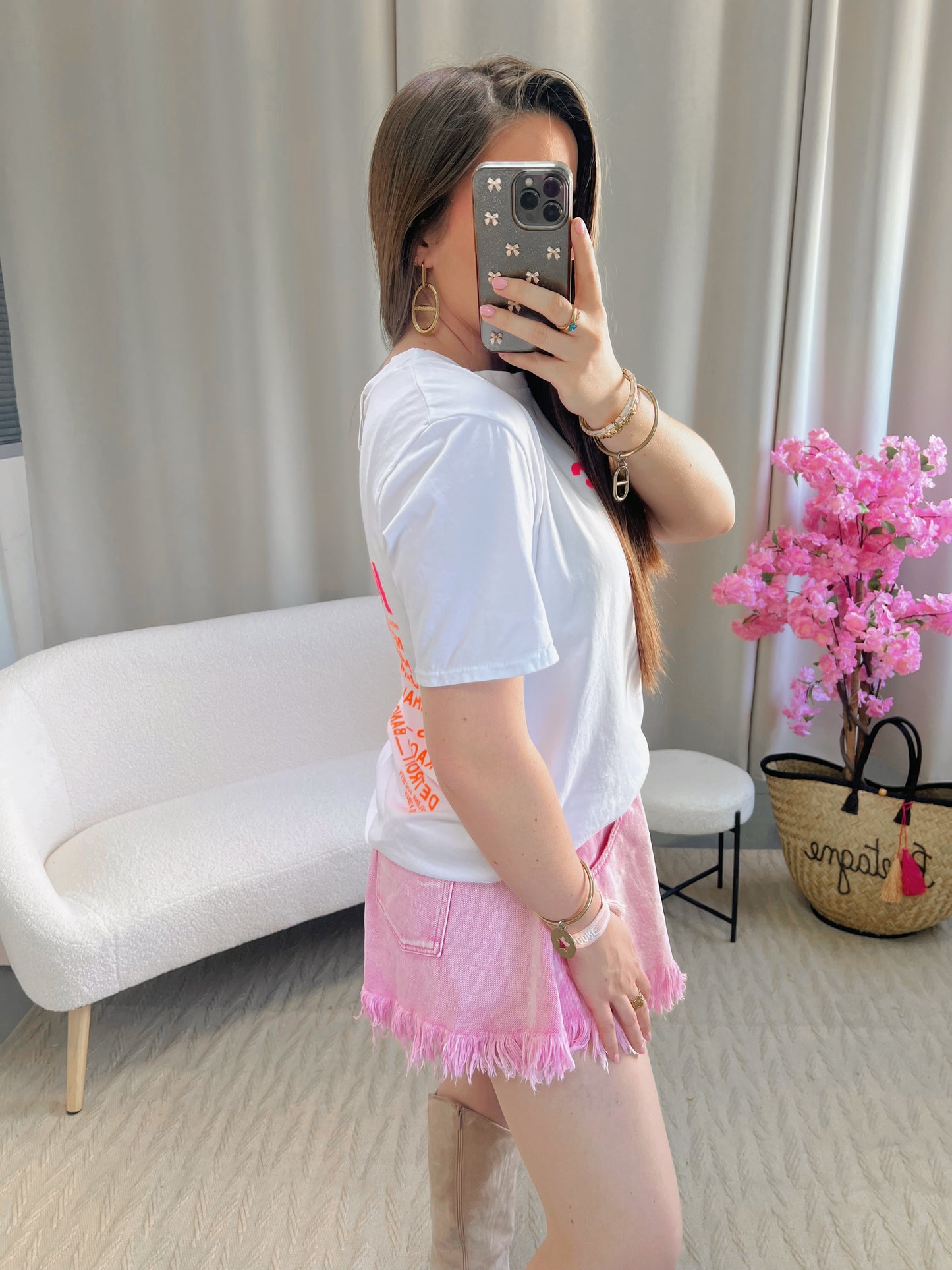 T-shirt ICONIC blanc