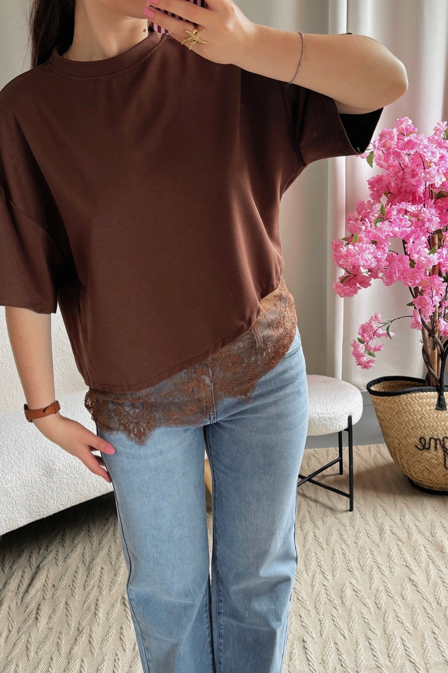 T-shirt TELLI marron