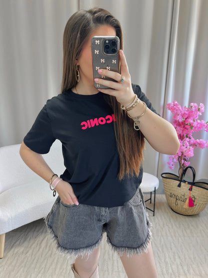T-shirt ICONIC noir