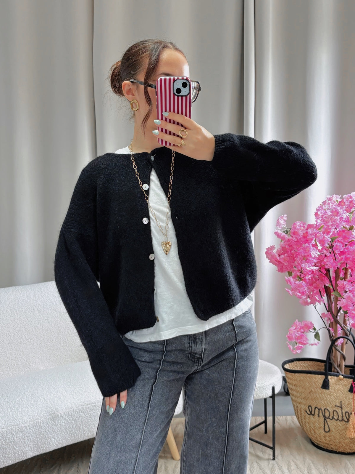 Cardigan COZY noir