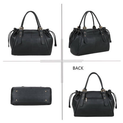 Sac STUD noir grainé synthétique