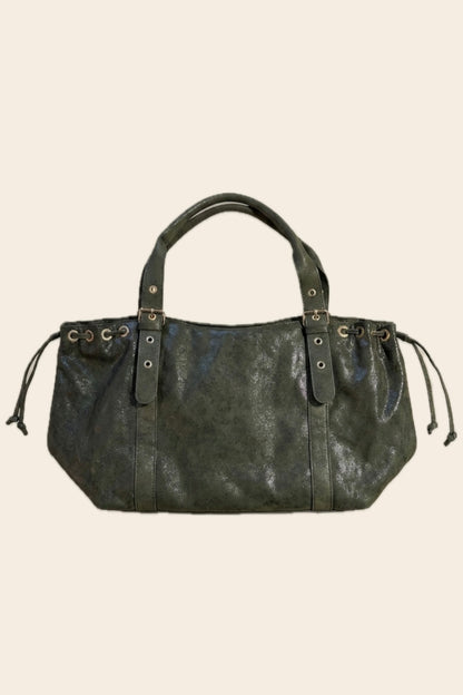 Sac BROOKLYN kaki irisé synthétique