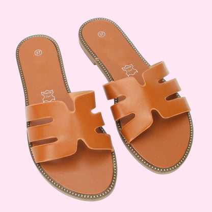 Sandales TROPEZ camel