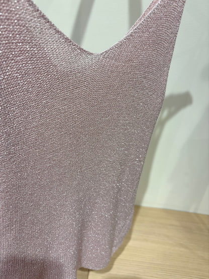 Débardeur SHINE rose pâle