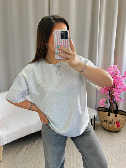 T-shirt ANGEL gris clair