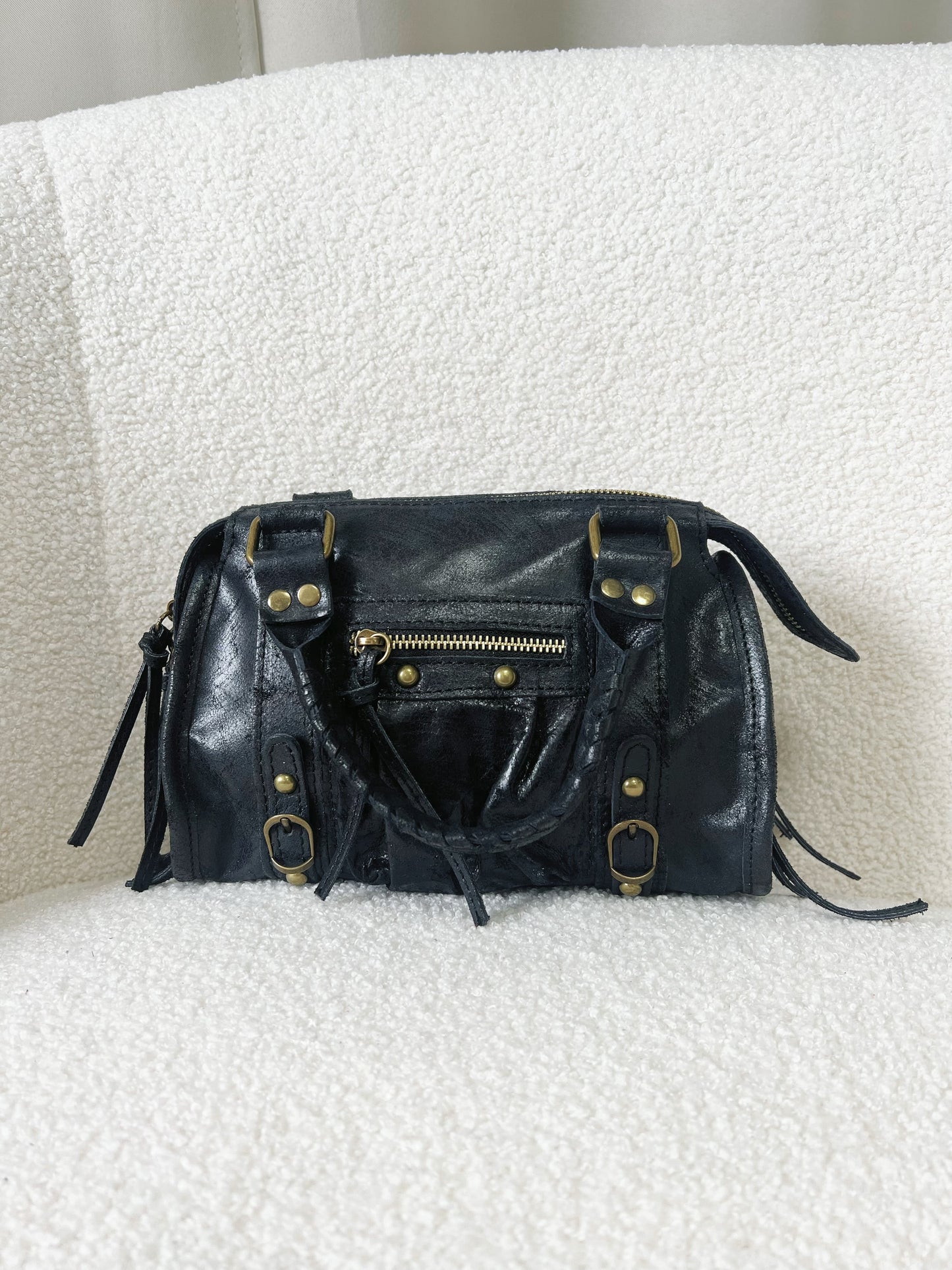 Sac PANAM noir mat petit modèle