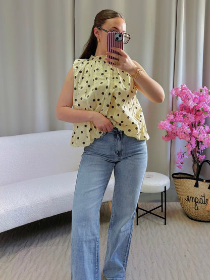 Top ELARA jaune