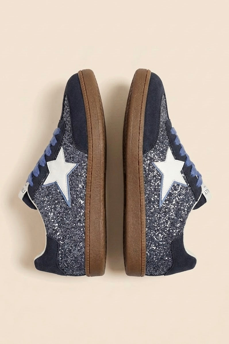 Baskets STELLA bleu marine