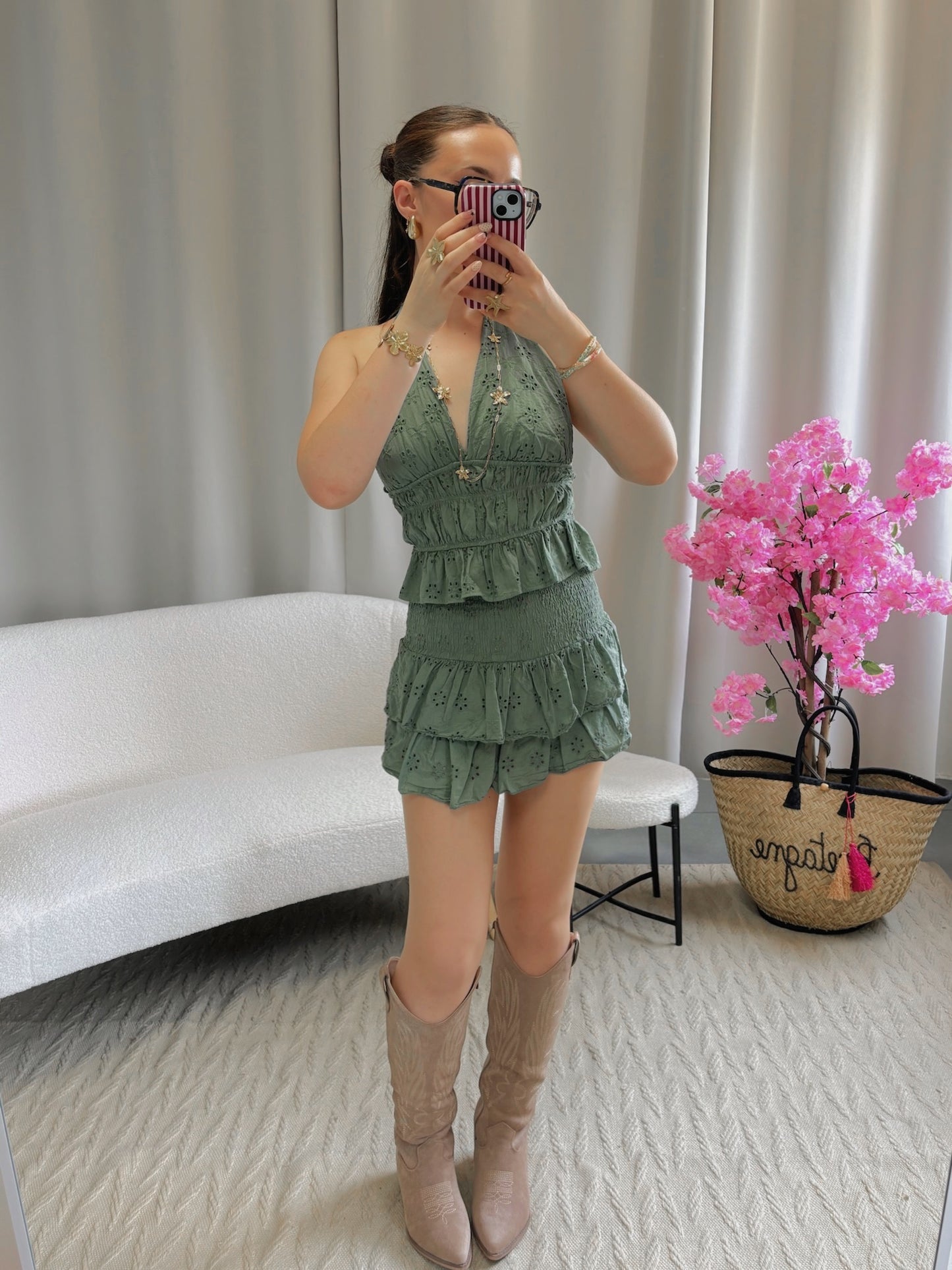 Jupe MAYA kaki