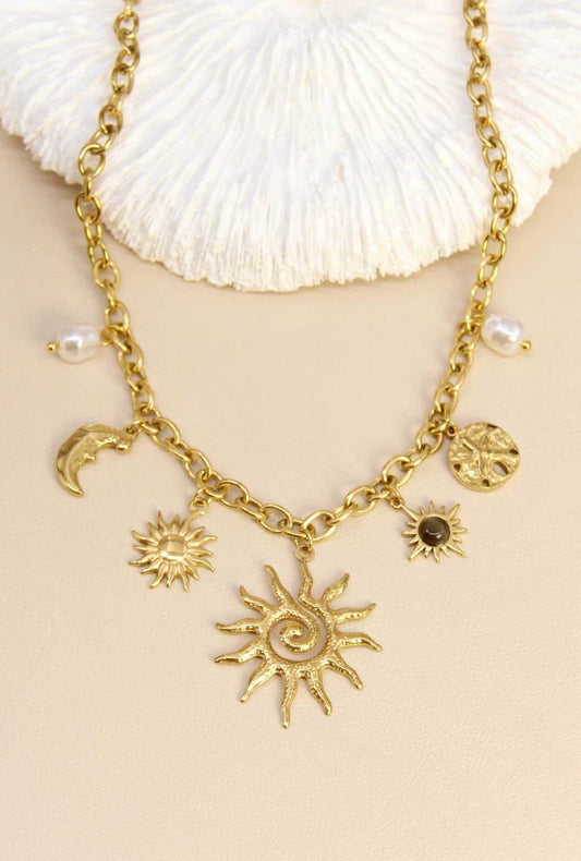 Collier SUNNY doré