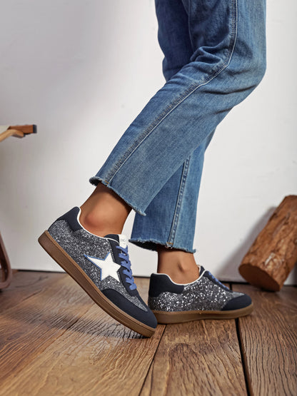 Baskets STELLA bleu marine