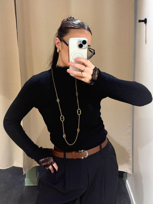 Sous pull DÉLIA noir