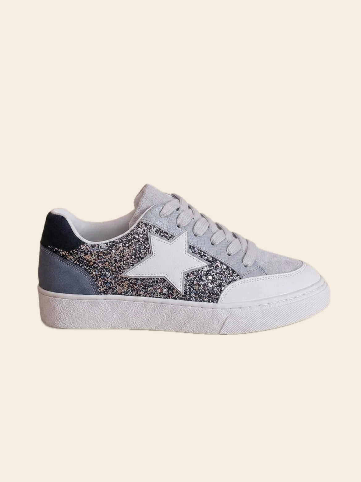 Baskets STELLA bleu et blanc