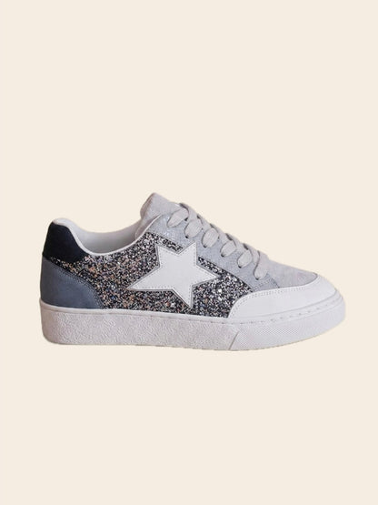 Baskets STELLA bleu et blanc
