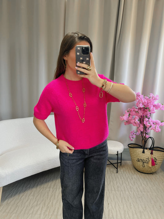 Pull MAËLYS fuchsia