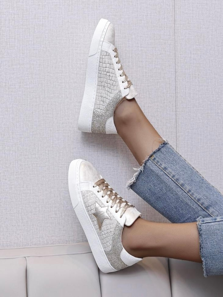 Baskets STELLA rose gold et dorées