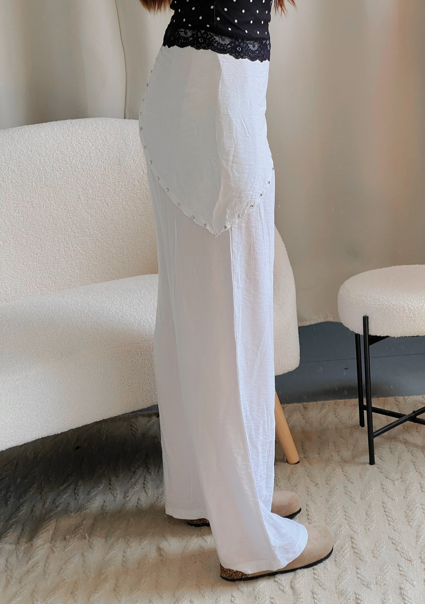 Pantalon LAURA blanc