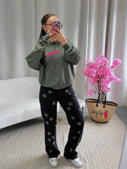 Sweat ICONIC kaki
