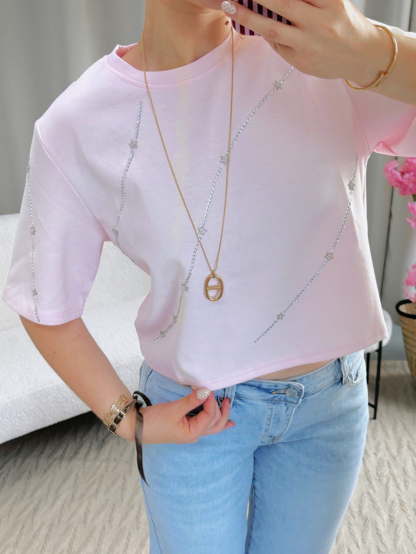 T-shirt DREAMY rose