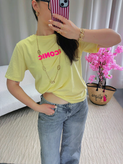 T-shirt ICONIC jaune
