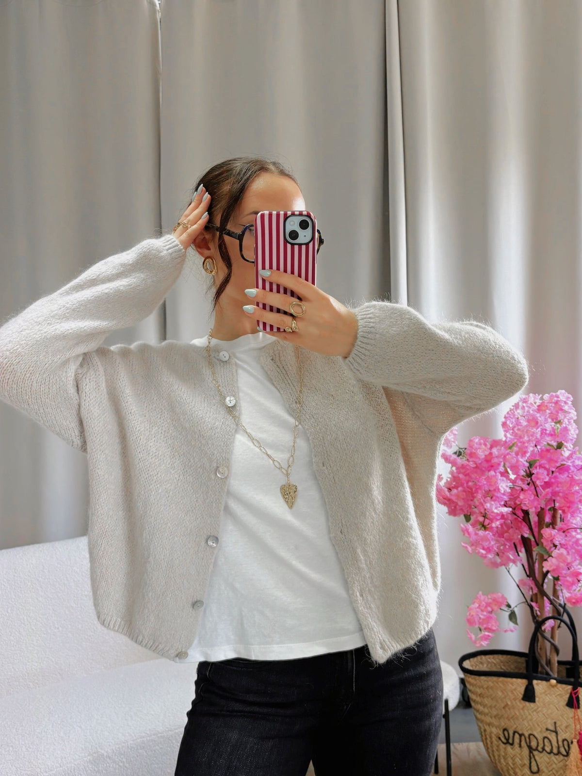 Cardigan COZY beige