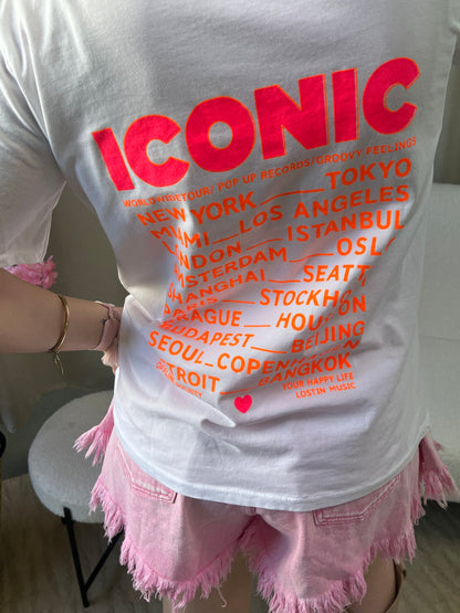 T-shirt ICONIC blanc