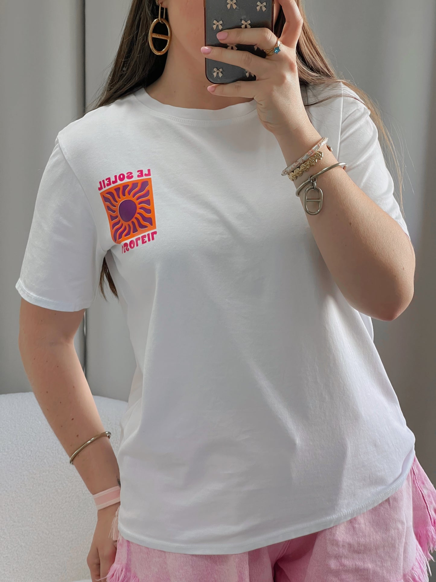 T-shirt LE SOLEIL blanc
