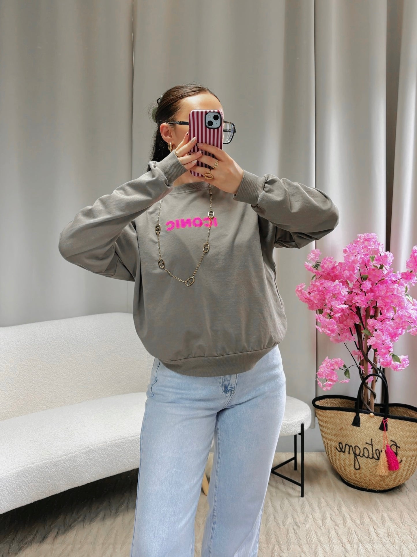 Sweat ICONIC taupe