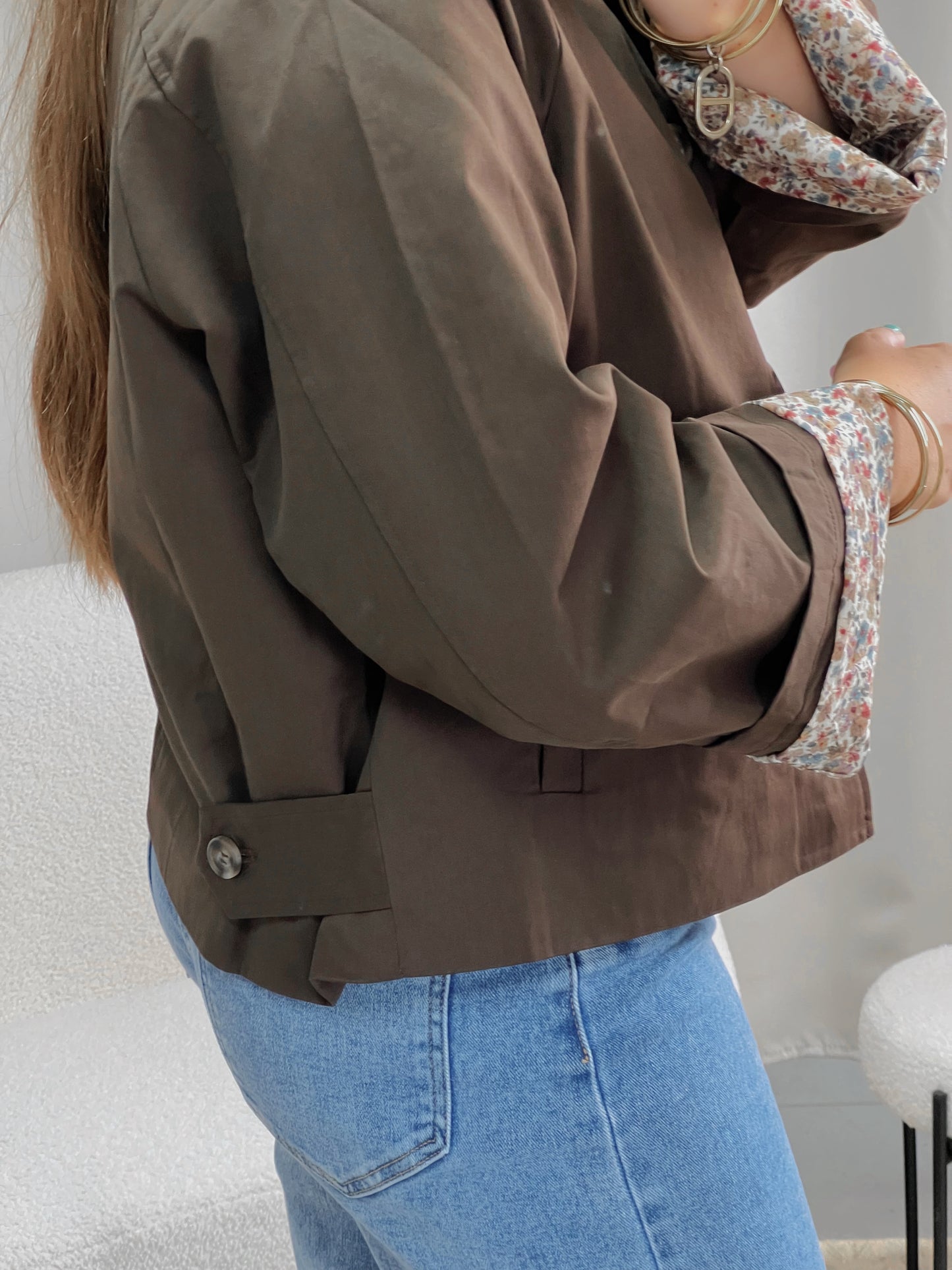 Trench JOSÉPHINE marron