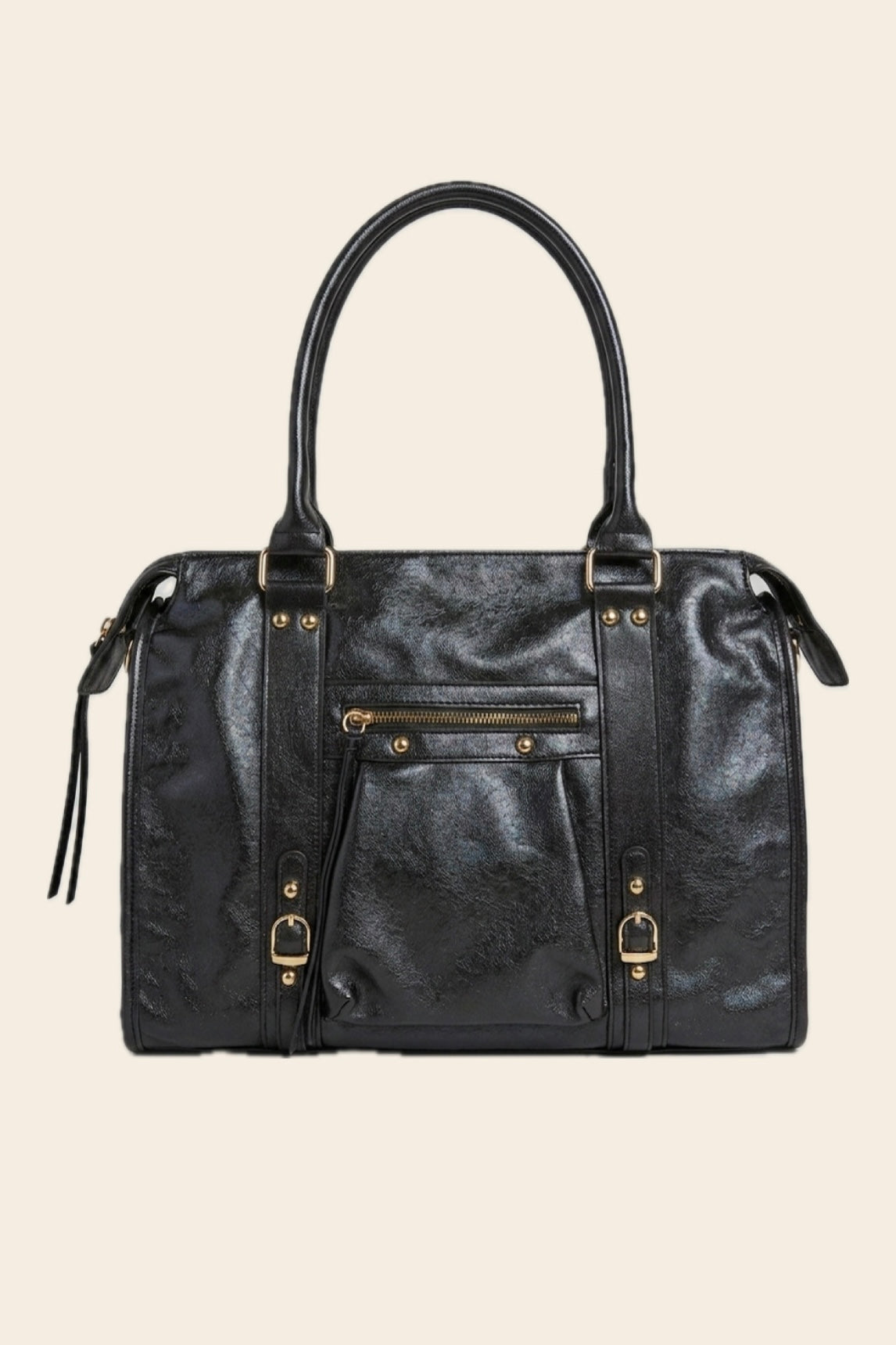 Sac MONACO noir irisé synthétique