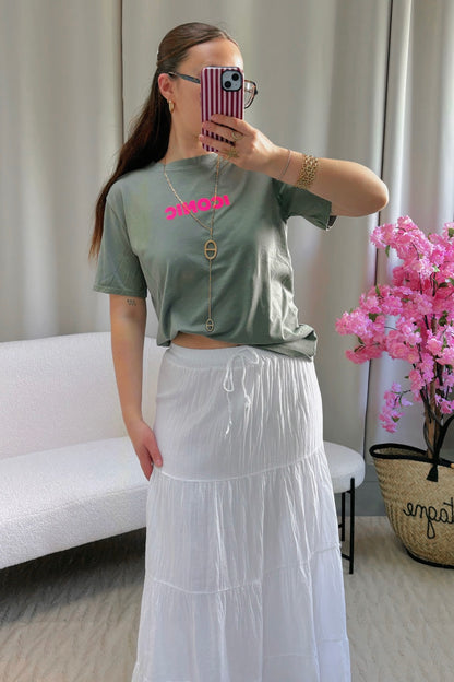 T-shirt ICONIC kaki