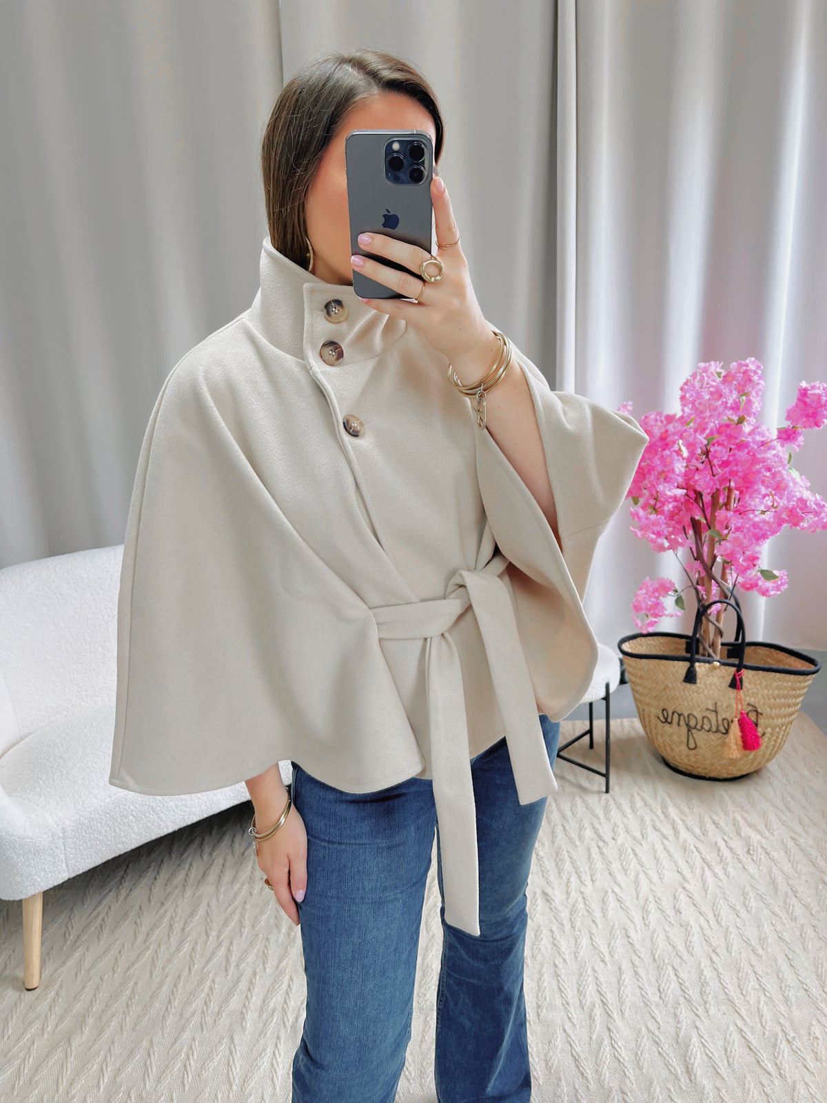 Cape SÉRÉNA beige